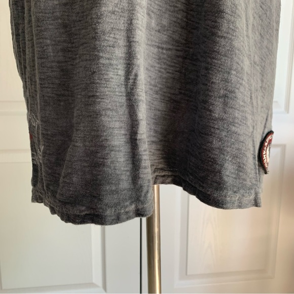 Affliction American Customs Burnout Henley Tee - Picture 8 of 14